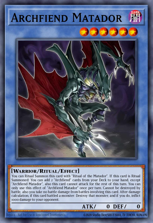 Archfiend Matador Full hd image