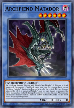 Archfiend Matador image