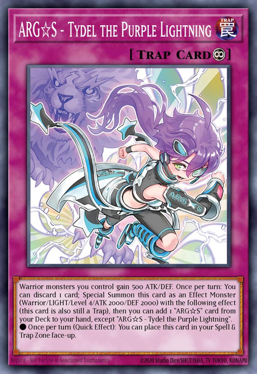 ARG☆S - Tydel the Purple Lightning Full hd image