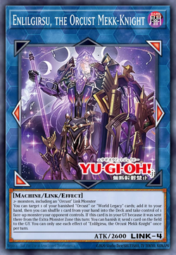 carta spoiler Enlilgirsu, the Orcust Mekk-Knight