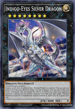 Indigo-Eyes Silver Dragon image