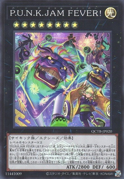 carta spoiler P.U.N.K. JAM FEVER!