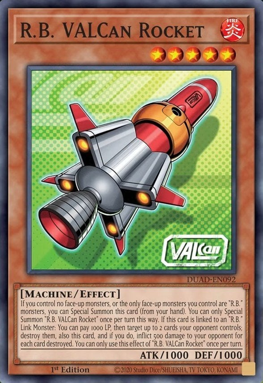 R.B. VALCan Rocket Full hd image