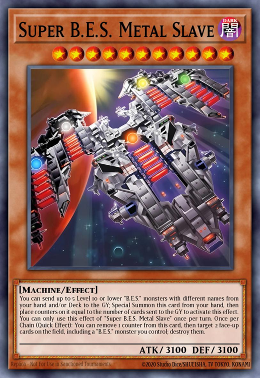 Super esclave métallique BES image