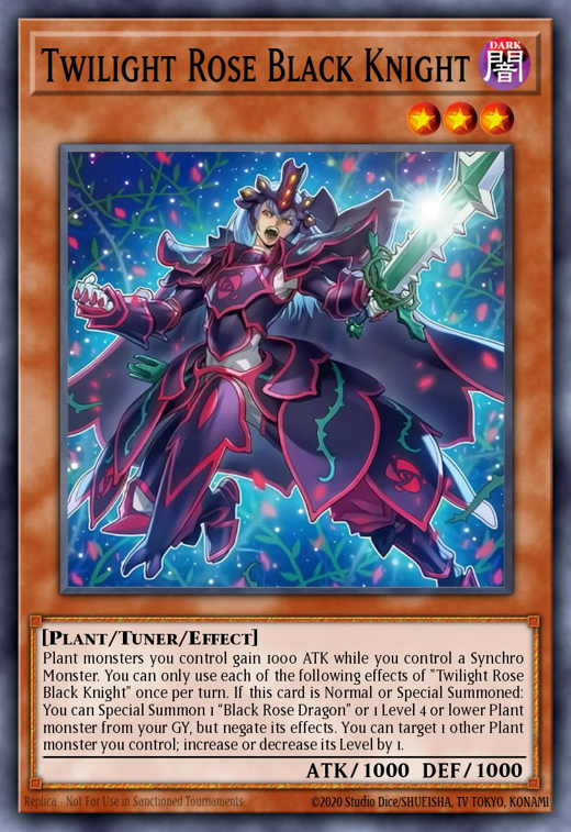 Twilight Rose Black Knight Full hd image