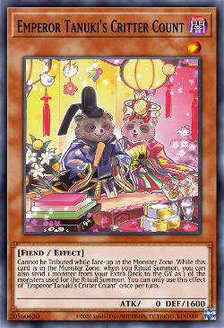 Emperor Tanuki's Critter Count image