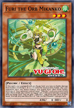 Yu-Gi-Oh TCG text to Spanish: Hu-Li el Joya Mikanko image