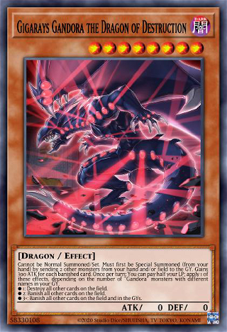 Gigarays Gandora the Dragon of Destruction image