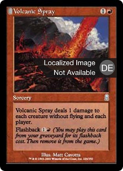 Vulkanische Spritzer image