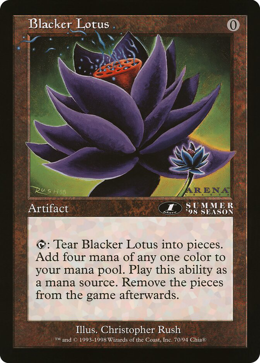 Flor de Loto Negra image