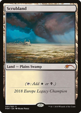 Scrubland | Magic: the Gathering MTG Cards