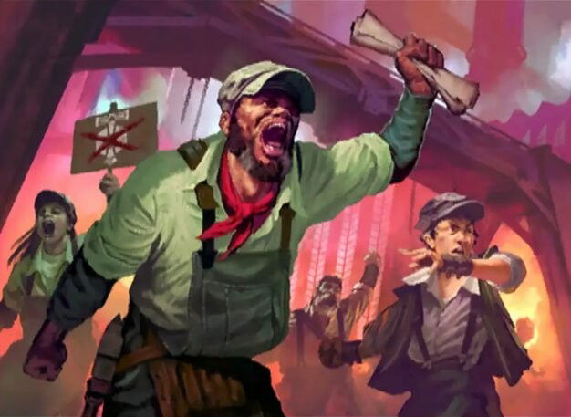 Angry Rabble Crop image Wallpaper