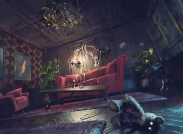 Ominous Asylum Crop image Wallpaper