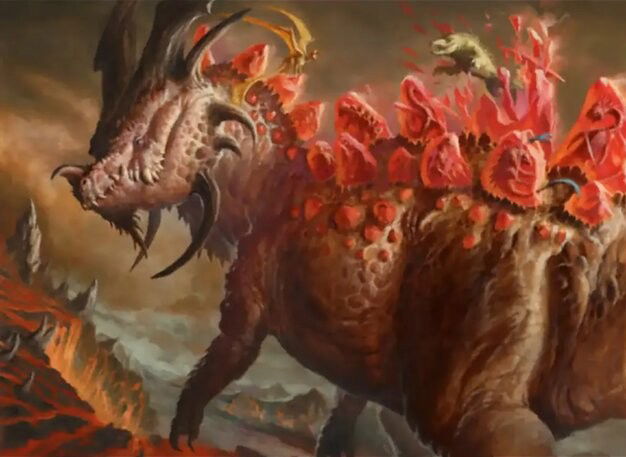 Stegron the Dinosaur Man Crop image Wallpaper