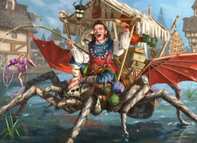 Sun-Spider, Nimble Webber Crop image Wallpaper