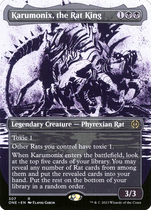 Karumonix, the Rat King | Magic: the Gathering MTG Cards