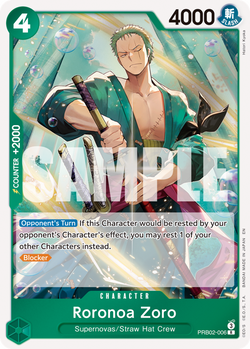 Roronoa Zoro PRB02-006 image