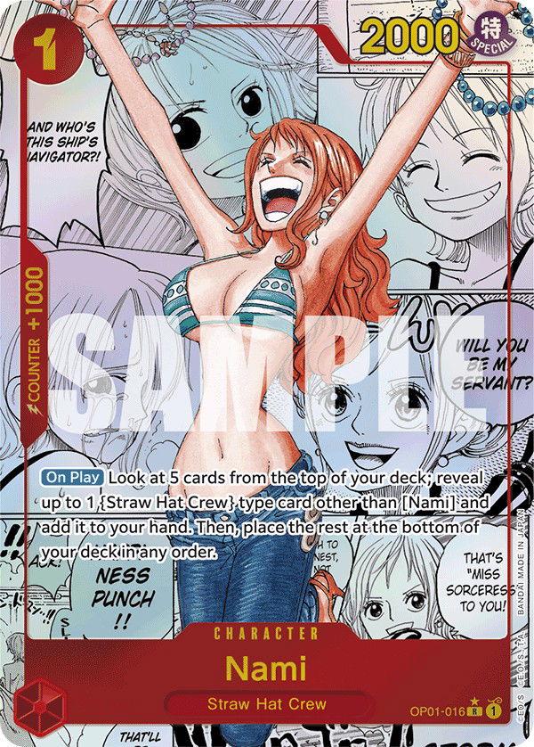 Nami OP01-016 Crop image Wallpaper