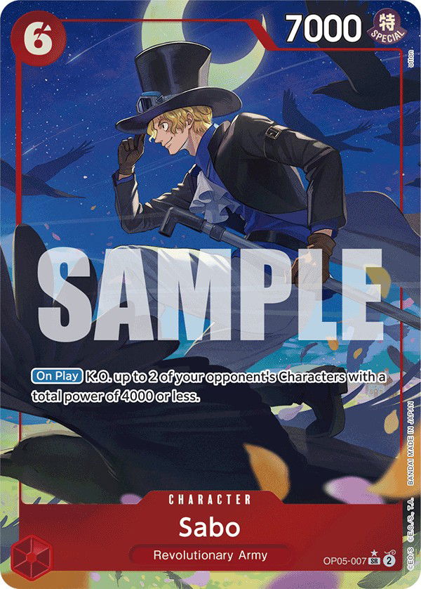 Sabo OP05-007 Crop image Wallpaper