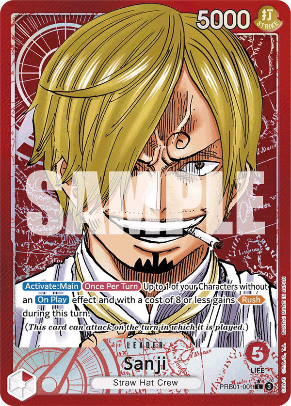 Sanji PRB01-001 Crop image Wallpaper