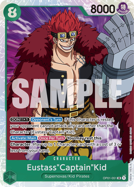 Eustass"Captain"Kid OP01-051 Full hd image