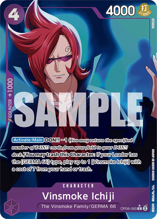 Vinsmoke Ichiji OP06-060 Full hd image