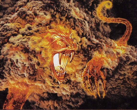 Blistering Firecat Crop image Wallpaper