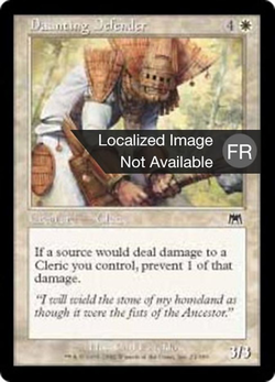 Défenseur intimidant image