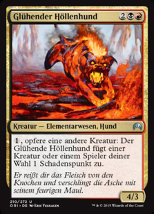 Blazing Hellhound Full hd image