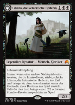 Liliana, die ketzerische Heilerin // Liliana, die abtrünnige Nekromagierin image