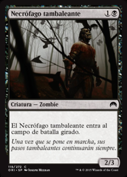 Necrófago tambaleante