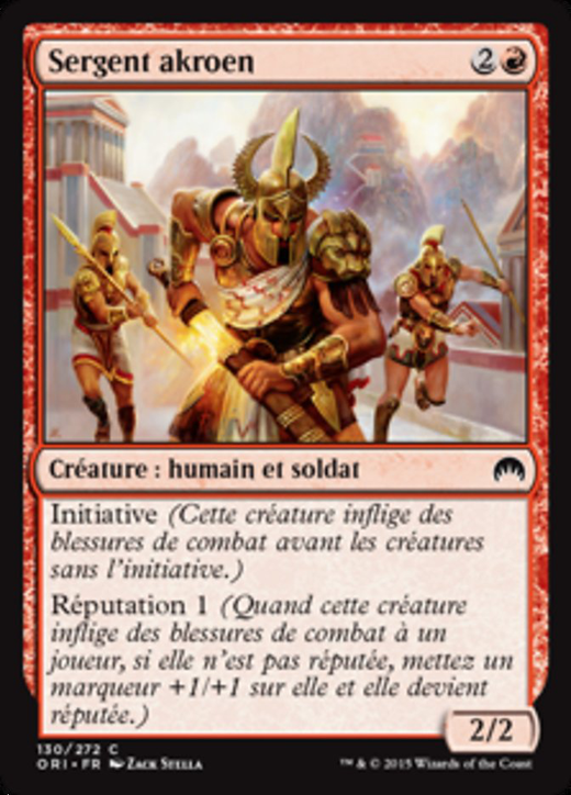 Akroan Sergeant Full hd image