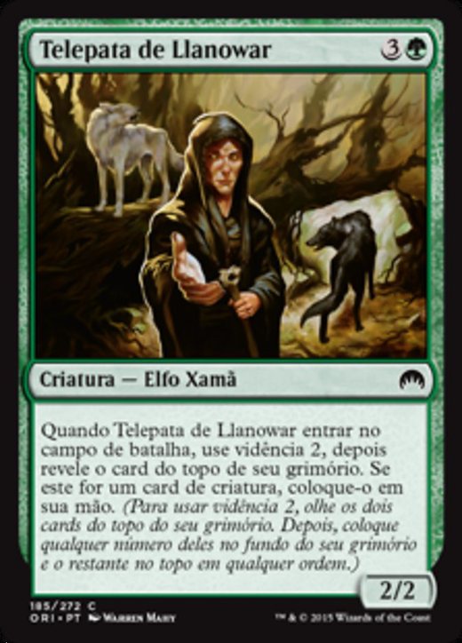 Telepata de Llanowar image