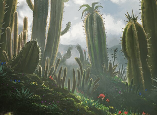 Cactus Preserve Crop image Wallpaper