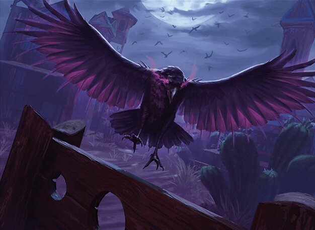 Raven of Fell Omens Crop image Wallpaper