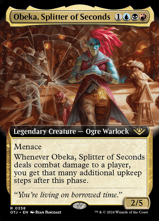 Obeka, Splitter of Seconds image