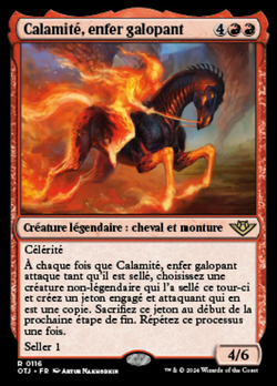 Calamité, enfer galopant