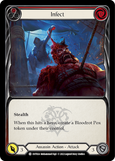Infect (1) | Flesh and Blood FAB Cards