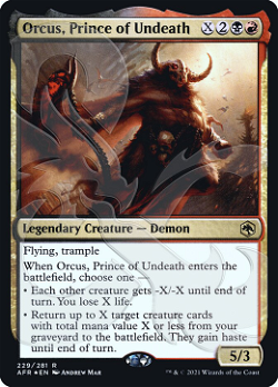 Orcus, Fürst der Untoten
