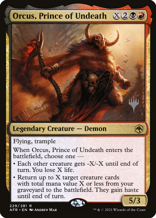 Orcus, Príncipe de la Muerte en Vida image