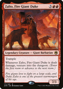 Zalto, duque gigante de fuego
