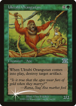 Orangotango de Uktabi