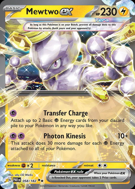 Mewtwo ex sv4 58