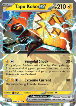 Tapu Koko ex sv4 68 - Tapu Koko ex sv4 68