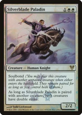 Silverblade Paladin | Magic: the Gathering MTG Cards