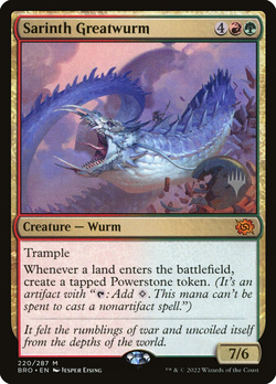 Sarinth Greatwurm
辛瑟巨龙