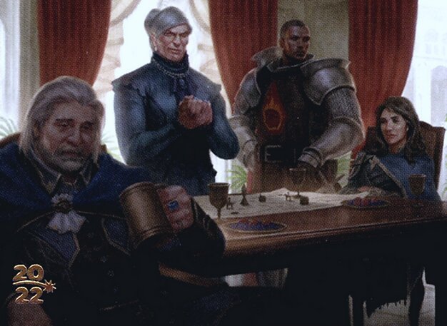 The Council of Four Crop image Wallpaper