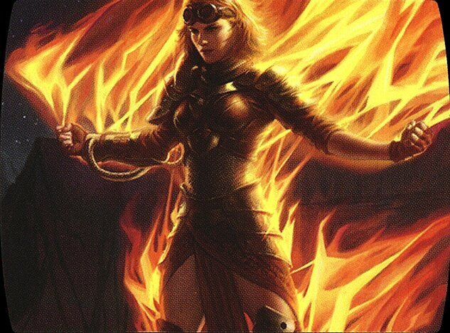 Chandra, Fire of Kaladesh // Chandra, Roaring Flame Crop image Wallpaper