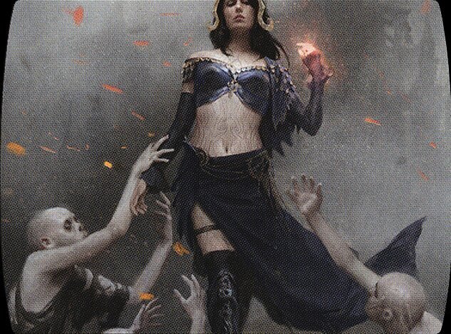 Liliana, Heretical Healer // Liliana, Defiant Necromancer Crop image Wallpaper