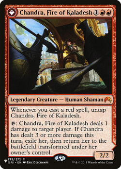 Chandra, Fogo de Kaladesh // Chandra, Chama Rugidora image